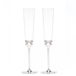 New in box, Kate Spade
new york Set of 2 Grace Avenue Toasting Flutes